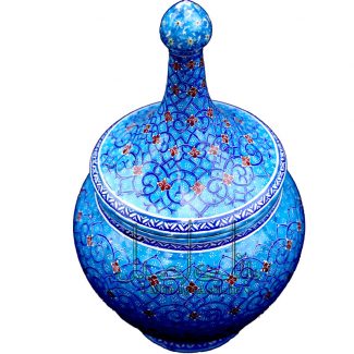 قندان میناکاری طرح اسلیمی