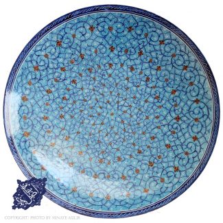 بشقاب میناکاری 25 سانتی B25-1