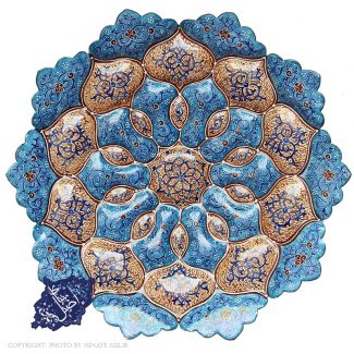 خرید بشقاب میناکاری