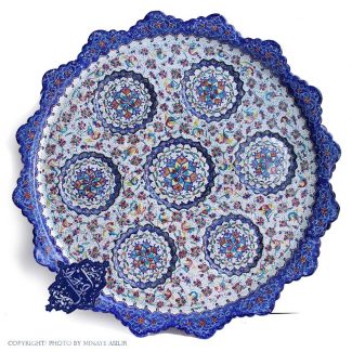 سینی چای خوری میناکاری